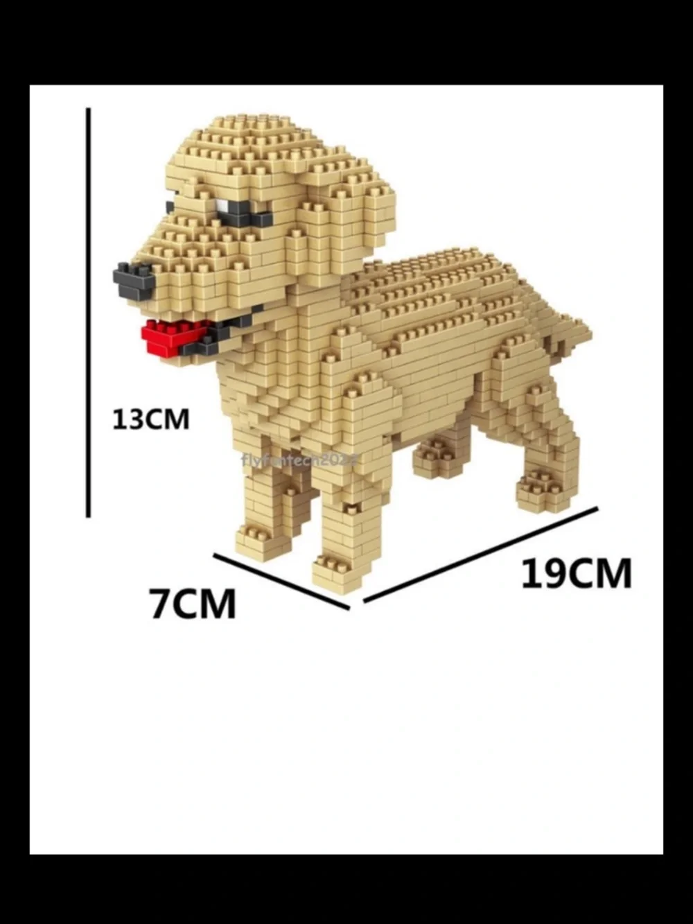 Larcele Corgi Dog Micro Block-Build Set (6618-6) 950Pcs 12+ NIP Sealed